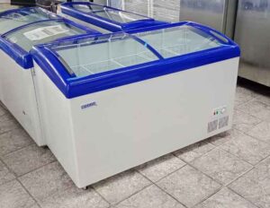 Congeladora 350 Lts TV Curvo Borde Azul 5C - Bozzo 16