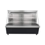 Meson Refrigerado Curvo 1,5mt Negro sin Bodega - Cousiño 2