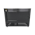 Meson Refrigerado Curvo 1,5mt Negro sin Bodega - Cousiño 3
