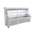 Meson Refrigerado Curvo 2mt Termopanel sin Bodega - Cousiño 3