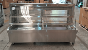 Meson Refrigerado Curvo 2mt Termopanel sin Bodega - Cousiño 5