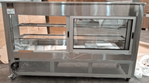 Meson Refrigerado Curvo 2mt Termopanel sin Bodega - Cousiño 6