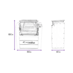 Revolvedora 25 Kg - Cousiño 3