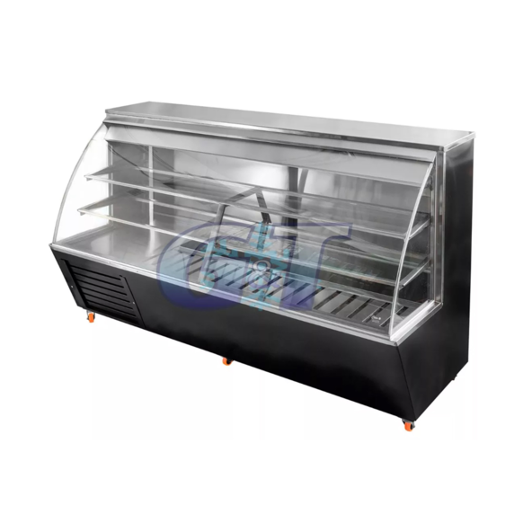 MesMeson Refrigerado Curvo con Bodega 2 mt - GyT 1on Refrigerado Curvo con Bodega 2 mt - GyT 1 Meson Refrigerado Curvo con Bodega 2 mt - GyT 1