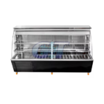 Meson Refrigerado Curvo con Bodega 2 mt - GyT 2