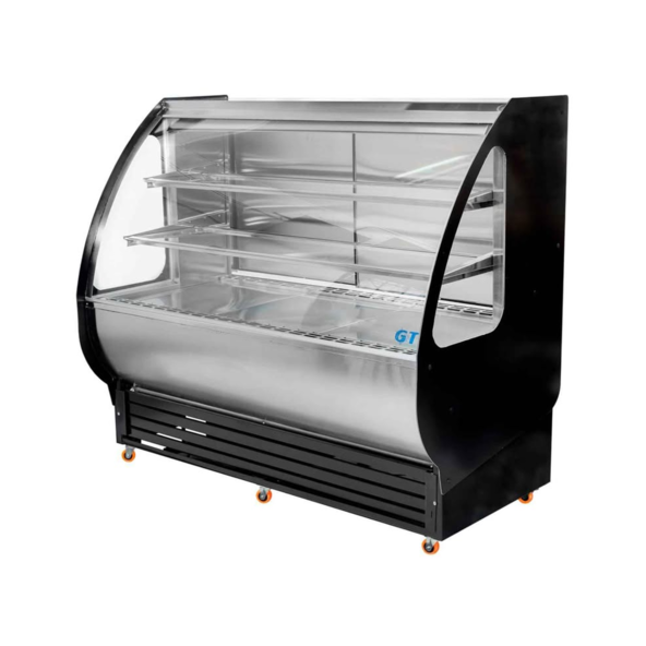 Vitrina Pastelera Curva 1,5 mt - GyT 1 Vitrina Pastelera Curva 1,5 mt - GyT 1
