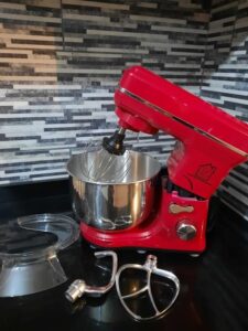 Batidora Pastelera 4 Lts Roja - Top Deco 5