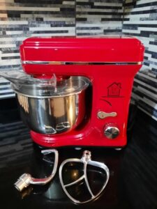 Batidora Pastelera 4 Lts Roja - Top Deco 7