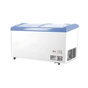Congeladora 500 Lts Tapa de Vidrio Curvo Borde Azul 5C - Bozzo 1