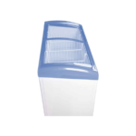 Congeladora 500 Lts Tapa de Vidrio Curvo Borde Azul 5C - Bozzo 3