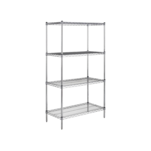 Estanteria Microcromada 4 Niveles 90X45X180 cm - Bozzo 1