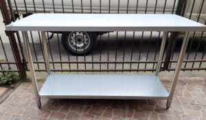 Meson De Trabajo Central 150x60x85 cm - Bozzo 5