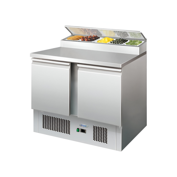 Meson Pizzero 2 Puertas 5 Depositos 380 Litros Cubierta Acero - Bozzo 1 Meson Pizzero 2 Puertas 5 Depositos 380 Litros Cubierta Acero - Bozzo 1