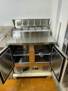 Meson Pizzero 2 Puertas 5 Depositos 380 Litros Cubierta Acero - Bozzo 5