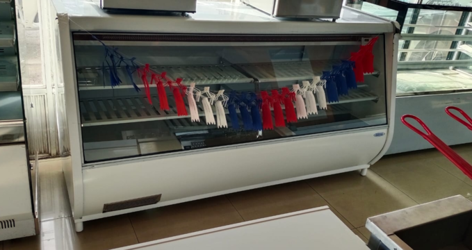 Meson Refrigerado Recto 2 metros con Bodega Bozzo 5
