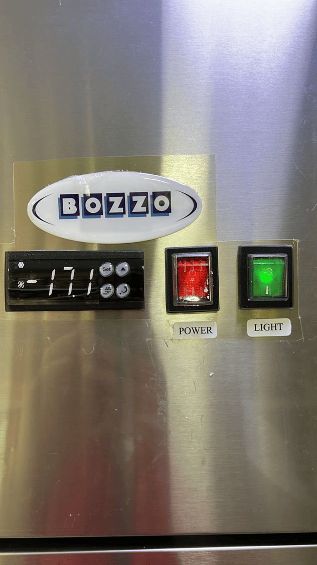 Refrigerador Ind Dual 2 Pta Vidrio Frio Estatico - Bozzo 21