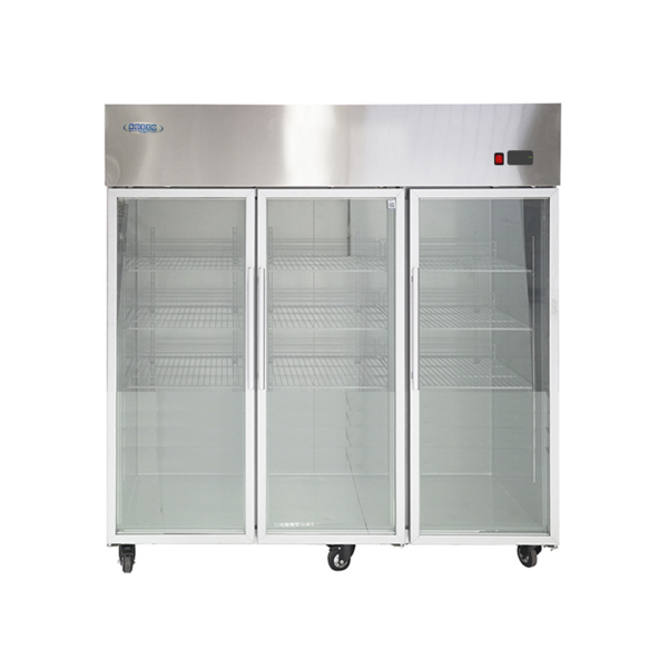 Refrigerador Industrial 3 Puertas Vidrio Frio Estático - Bozzo 2 Refrigerador Industrial 3 Puertas Vidrio Frio Estático - Bozzo 2