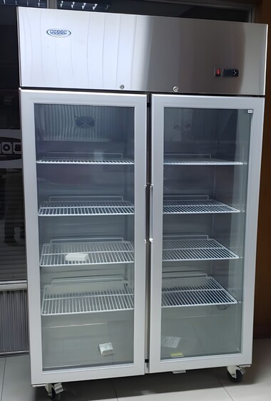 Refrigerador Industrial Dual 2 Puertas Vidrio Frio Estático - Bozzo 4