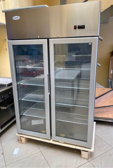 Refrigerador Industrial Dual 2 Puertas Vidrio Frio Estático - Bozzo 5