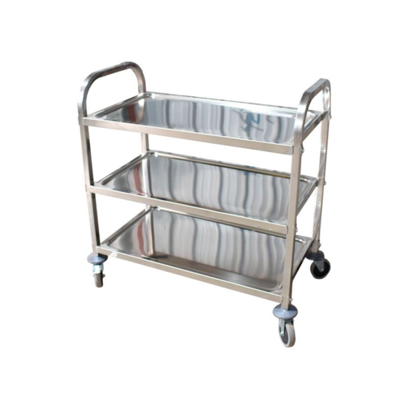 Carro Transportador 3 Niveles Acero Inox 95X50X95 cm - Bozzo 1 Carro Transportador 3 Niveles Acero Inox 95X50X95 cm - Bozzo 1