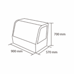 Vitrina Pastelera Sobremesa 160 Lts - Maigas 3