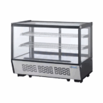Vitrina Pastelera Sobremesa 160 Lts Negra - Bozzo 1