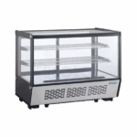 Vitrina Pastelera Sobremesa 160 Lts Negra - Bozzo 2