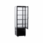 Vitrina Pastelera Vertical 235 Lts Negra- Bozzo 3