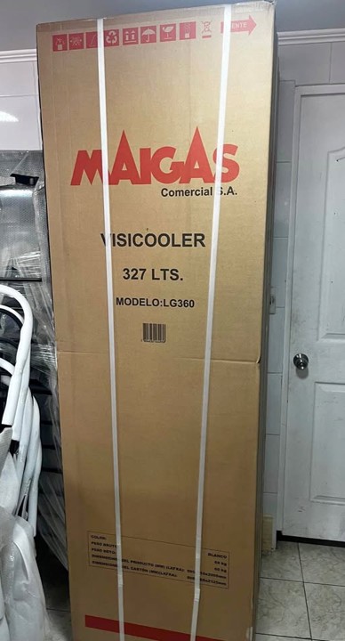 Visicooler 327 Lts Frio Estatico Negro - Maigas 7