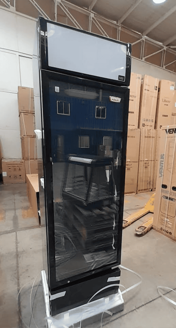 Visicooler 327 Lts Frio Estatico Negro - Maigas 8