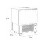 Abatidor 90 Lts 5 Bandejas 60x40cm - Bozzo 5