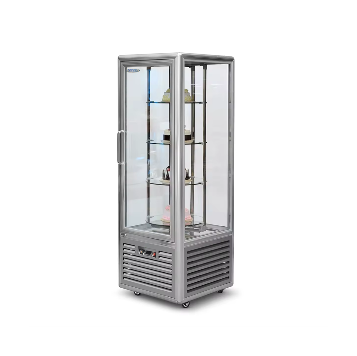 Vitrina Pastelera Vertical Giratoria 400 Lts - Bozzo 2 Vitrina Pastelera Vertical Giratoria 400 Lts - Bozzo 2