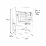 Horno de Pollos GLP Maigas 5