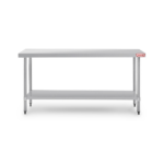 Meson de Trabajo Central 140x60x85cm 100% Acero Inox - Maigas 2